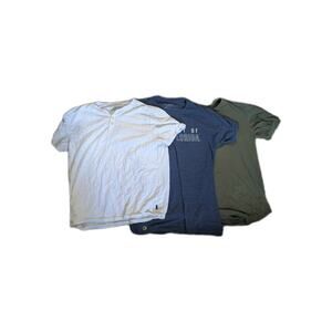 Lot of 3 Men's Large T-Shirts - Lucky Brand, PacSun, Fall Rush (CLLBPSFR)